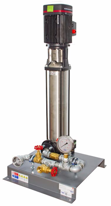 dry riser test pumps